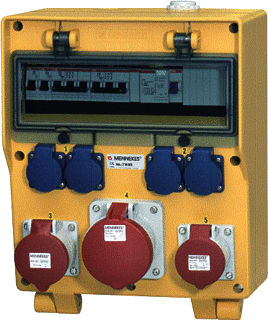 Mennekes - EverGUM CEE-contactdoos combinatie 71063