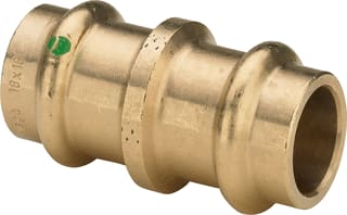 Viega - Fitting met 2 aansluitingen Verloopsok 15X14