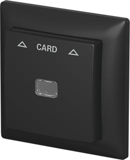 ABB Busch-Jaeger - Balance Bed.element / centr.pl. schakelmat.  cpl v card-sch 1v si-b-mzw