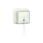 Gira - Opbouw Installatieschakelaar Treksch Uit-Wis Opb Crwt