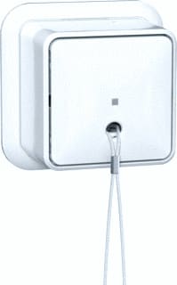 Gira - Opbouw Installatieschakelaar Treksch Uit-Wis Opb Zwt
