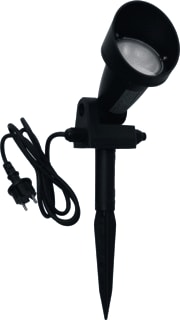 Megaman - Teka Corona Tuin-/voetpadverlichtingsarmatuur Teka Prikspot 10.5W Zwart