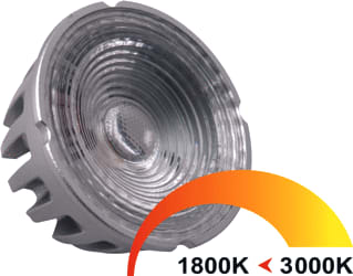 Megaman - Dim to warm LED-lamp Dtw 5/50W 3000-1800K