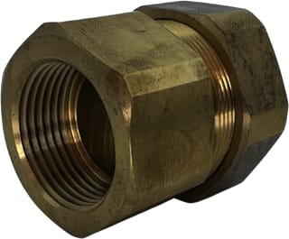 Dynamic Way - GreenFlex Fitting met 2 aansluitingen ubel dynamic knelk dn25x1" zk4