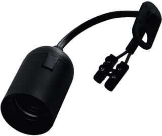 Bailey - Lampholder Lampfitting Verhuisfitting E27 Zwart