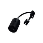 Bailey - Lampholder Lampfitting Verhuisfitting E27 Zwart