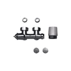 Brugman - Accessoires Accessoires Rad.aansl.combi. m kraan+onderblok M30 Hk+Handkn W