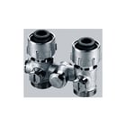 Brugman - Accessoires Accessoires Rad.aansl.combi. m kraan+onderblok Onderblok D2/50