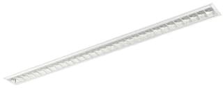 Sylvania - Rana Linear Plafond-/wandarmatuur warm wit louv+pri 1-10v