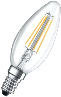 Osram - Relax and Active Classic B LED-lamp rel and act 4w/2700k e14
