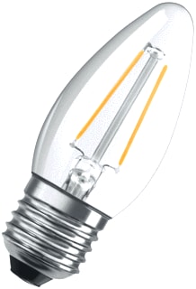 Osram - Retrofit Classic B LED-lamp Retro B Dim40 5W/2700K E27