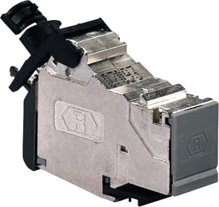 Rutenbeck - Modulaire connector Mj Cat6A Utp 15X19,6 Chr