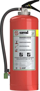 Saval - Bioclass Brandblusser Bioclss Schbls B6P-Sc-F3+