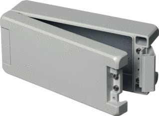 Bopla - Bocube Alu Installatiekast leeg rose alu kast 7035 199x86x60