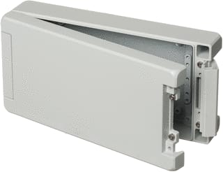 Bopla - Bocube Alu SIL Installatiekast leeg rose alukast s 7035 259x128x60