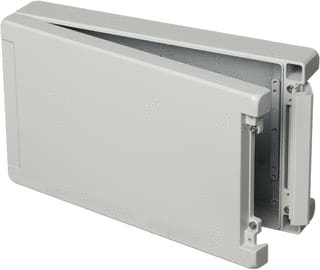 Bopla - Bocube Alu SIL Installatiekast leeg rose alukast s 7035 299x173x60