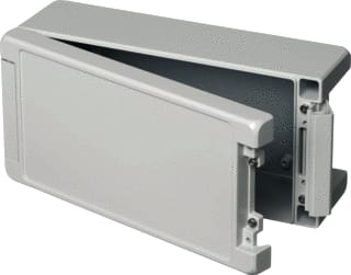 Bopla - Bocube Alu F Installatiekast leeg Rose Alukast 7035 259X128X90