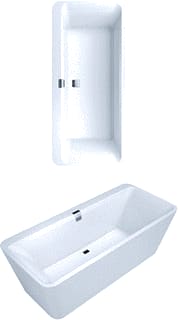 Villeroy & Boch - SQUARO EDGE 12 Bad vbw squaro bad 1800x800 af/ovl