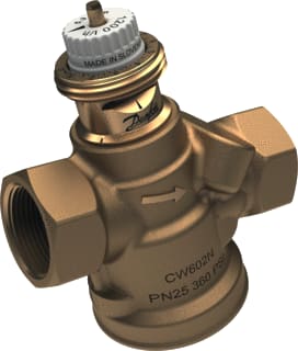 Danfoss - AB-QM Drukgecompenseerde regelafsluiter Rglaf Dn15 1/2