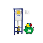 Wisa - XS Inbouwreservoir met frame Wc Front 114 M/Argos W