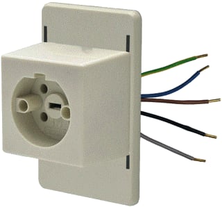 Power - Plex Perilex contactdoos Ob Wcd Lasdoos 16A