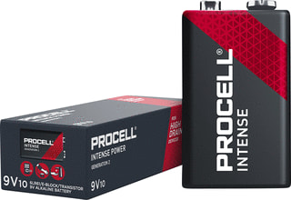 Duracell - Procell Intense Batterij, niet oplaadbaar 9V Eblock Br10