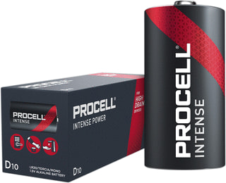 Duracell - Procell Intense Batterij, niet oplaadbaar 1,5V Lr20 D Br10