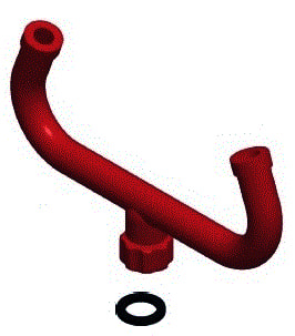 TOF - 1100/ Toebeh./onderdelen voor nooddouche Oogspoelarmat Vr 2 Sprkppn