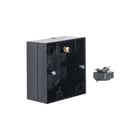 Hager Berker - R.3 Opbouwbak inbouwschakelmateriaal Opb Behuiz 1V R3 Zw