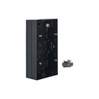 Hager Berker - R.3 Opbouwbak inbouwschakelmateriaal Opb Behuiz 2V R3 Zw
