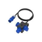 Keraf - CEE-contactdoos combinatie 104194