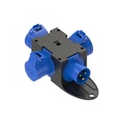 Keraf - CEE-contactdoos combinatie 104197