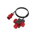 Keraf - CEE-contactdoos combinatie 107115