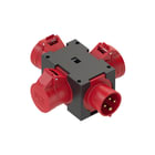 Keraf - CEE-contactdoos combinatie 107122