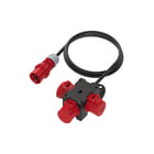 Keraf - CEE-contactdoos combinatie 107124