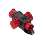 Keraf - CEE-contactdoos combinatie 112056