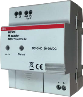 ABB Busch-Jaeger - ABB-Welcome Aanvull. app. deur-/video-intercom welcome m adaptor
