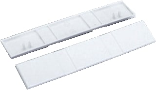 Wohner - Toebeh./onderdelen voor stroomrail Eindafdpl 01573 166Mm Br