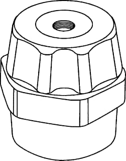 Wohner - Isolator 05784 40Mm M10