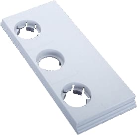 Wohner - CUSTO Afdekking D0-zekeringhouder Afdekstrk 31072 2X3Xe27