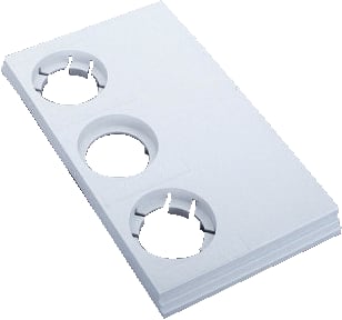 Wohner - CUSTO Afdekking D0-zekeringhouder Afdekstrk 31073 2X3Xe33
