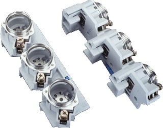Wohner - CUSTO D-zekeringhouder Schrpatrh 31441 3Xe27 25A
