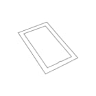 Wohner - QUADRON Afdekraam schakelmateriaal Afdekraam 78893 Din-00
