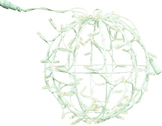 Tronix - Feestverlichting 3d bal led 30cm warm wit