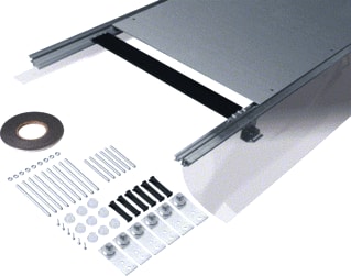 Hager - Vloergoot bovenliggend open BKFD600105 LG2.4