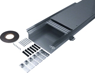 Hager - Vloergoot bovenliggend open BKWD300080 LG2.4