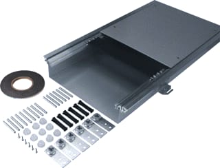 Hager - Vloergoot bovenliggend open BKWD400070 LG2.4
