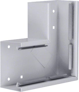Hager - Verticaal hoekstuk wandgoot BRS6510057035