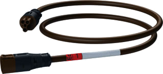 Attema - Installeren 2.0 AW Patchkabel inst.bare gebouwinstall. Kpplsnr 1M 3X1,5 Br Eca