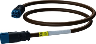 Attema - Installeren 2.0 AW Patchkabel inst.bare gebouwinstall. Dim Koppsnr 5M Br 4X1,5